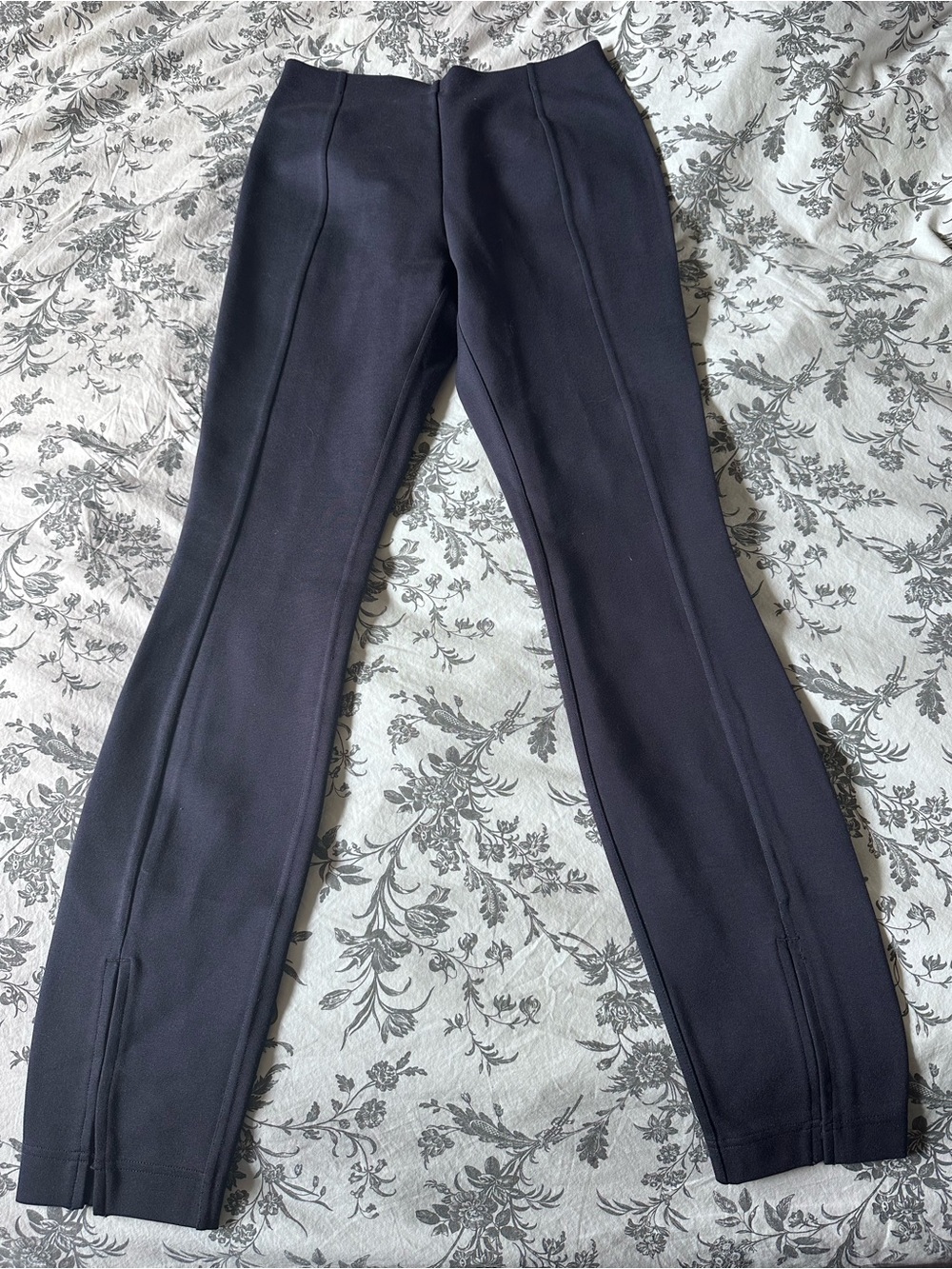 Lululemon Slim Flare Black Knit Pants